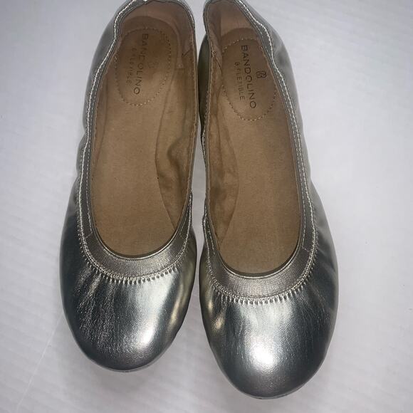 BANDOLINO Ballet Flats. Metallic Gold. Size 6. New without box. - Picture 9 of 14
